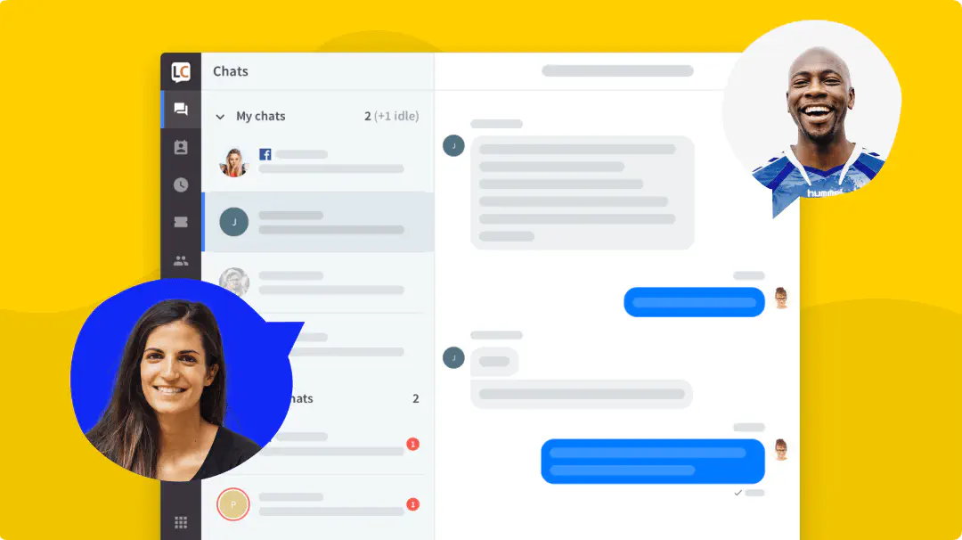 LiveChat online communication product tour video